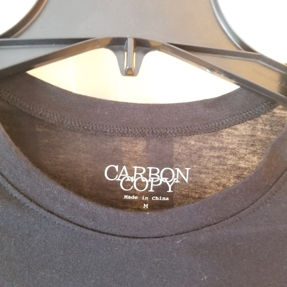 Carbon Copy T Shirt Out of Office Black M - Picture 4 of 7